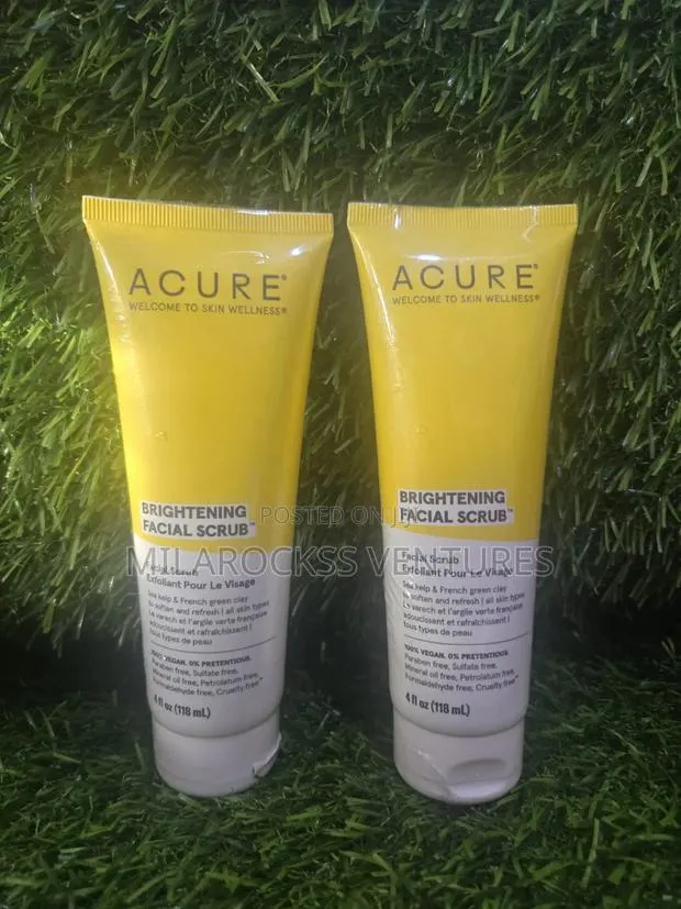 Acure Brightening Facial Scrub. 118ml. · Photo 1