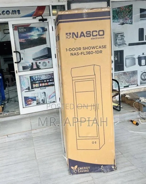 Get Classic Nasco Nas360fl-1dr Beverage Cooler(298L)Glass Door · Photo 1