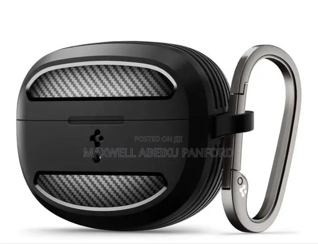 Bose Ultra Open Earbuds Protective Case With Carabiner - Matte Black · Photo 1