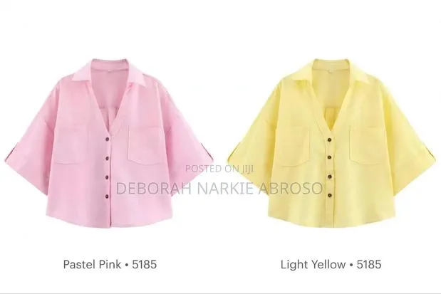 Trendy Cropped Shirt · Photo 1