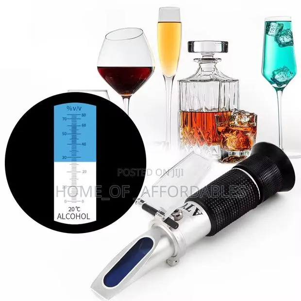 Alcohol Refractometer 0-80% · Photo 1