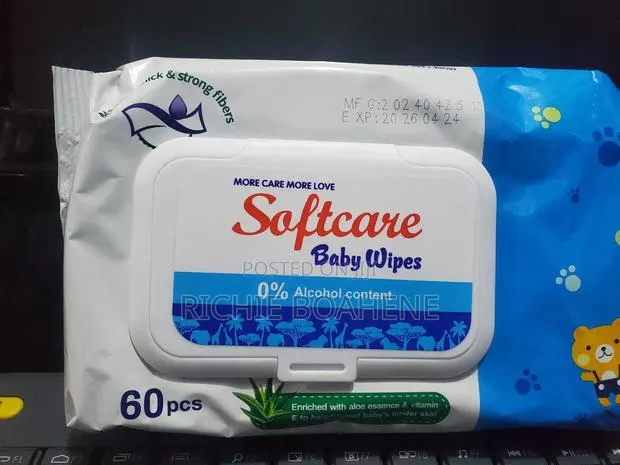 Softcare Wipes 80 Pieces · Photo 1
