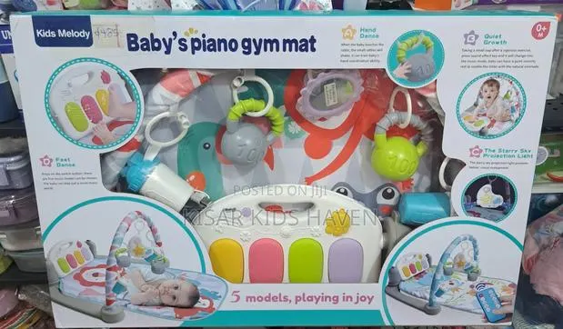 Baby Piano Gym Activity Mat With Bluetooth 0 To 1 Year · Photo 1