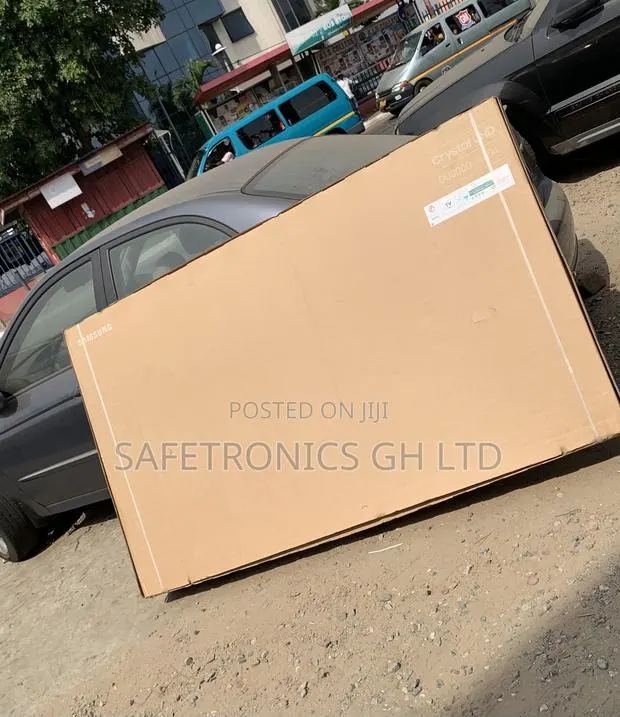 Sealed Samsung Sleek Du80 85 Inch Smart Satellite Uhd Tv · Photo 1