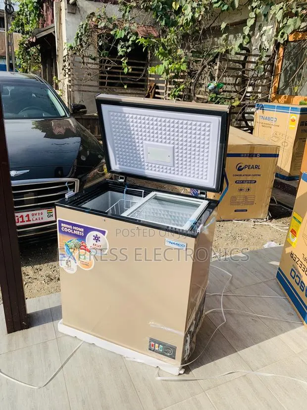 Text 10GiG for Nasco 150 LTRS Chest Freezer (NAS-200FL-G)single Door · Photo 1