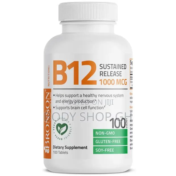 Bronson Vitamin B12 1000 MCG Sustained Release Premium Tabs · Photo 1