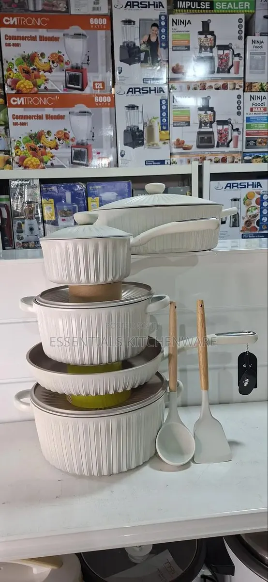 Uakeen 5pcs Die-Cast Cookware Set · Photo 1