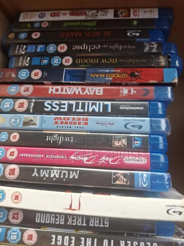 Original Blu-Ray Movie Discs (UK Imports - Various Titles)
