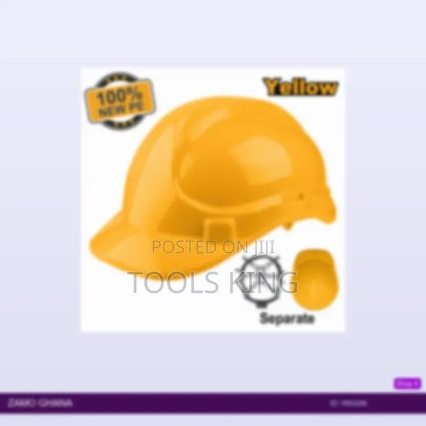 Safety Helmet Yellow - Hsh206 · Photo 1