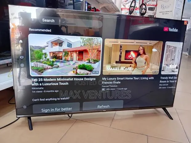 Flash Sale! TCL 50” Smart Tv – Big Screen Power 50" Tv · Photo 1