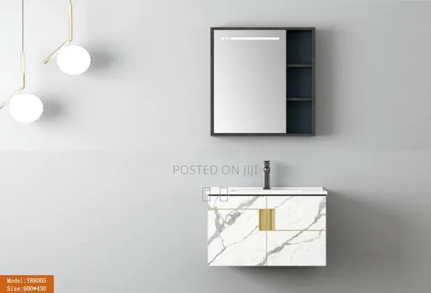 Bathroom Cabinet With Smart Mirror and Basin · Photo 1