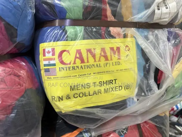 Second Hand Clothes Premium Bales Men’S Tshirt Canada · Photo 1