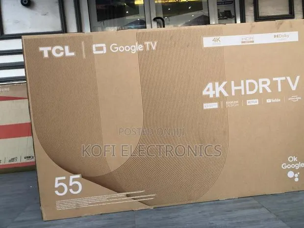 TCL 55” HDR Google Tv Ultra Hd Smart Television · Photo 1
