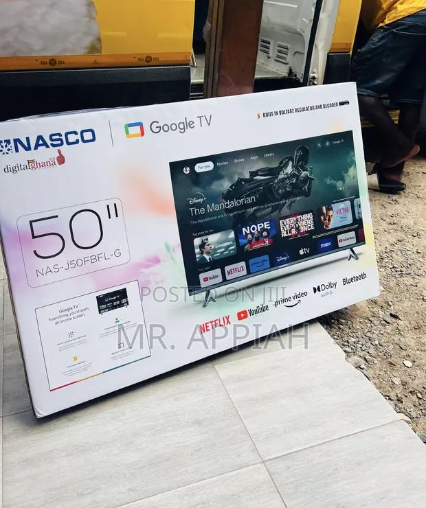 Order Affordable Nasco 50 Inch Uhd Smart Tv(Black) · Photo 1