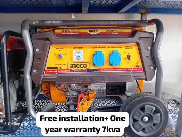 Energy Provider Ingco 7kva Petrol Generator Generator · Photo 1
