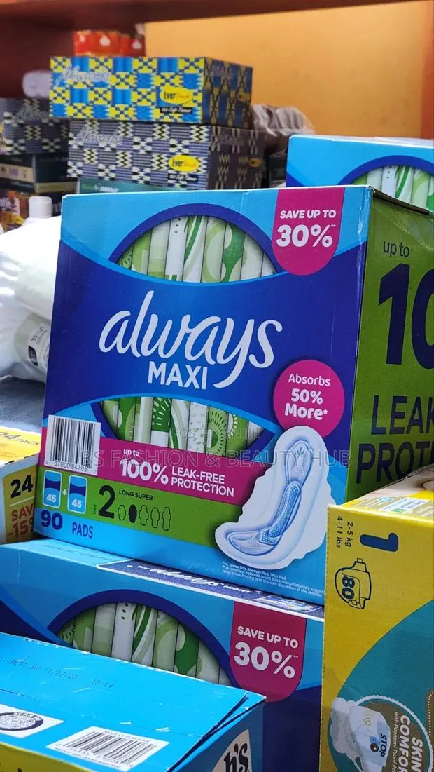 Always Pad Maxi Long Super Size 2-90 Pads · Photo 1