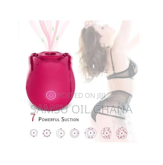 Rose Toy With Strong Suction for Intensed Pleasure in Women.