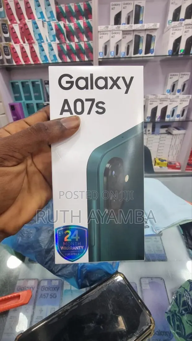 New Samsung Galaxy A07s 64 GB Green · Photo 1