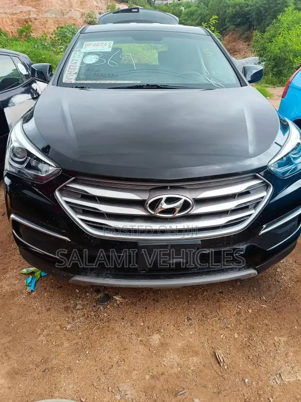 Hyundai Santa Fe 2018 Black · Photo 1
