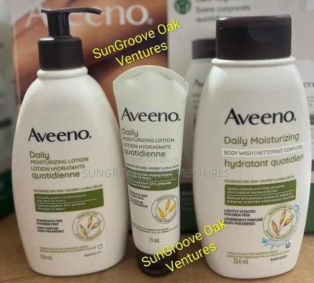 Aveeno Lotion Moisturising Body Set 1*3 · Photo 1