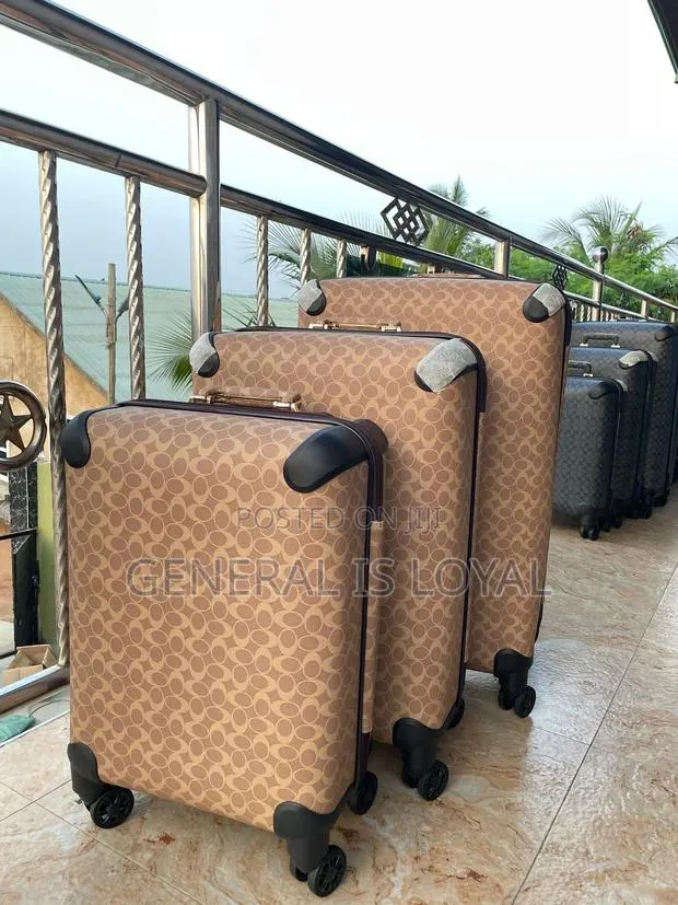 Coach Traveling Luggage Bag Brown 3in1 · Photo 1