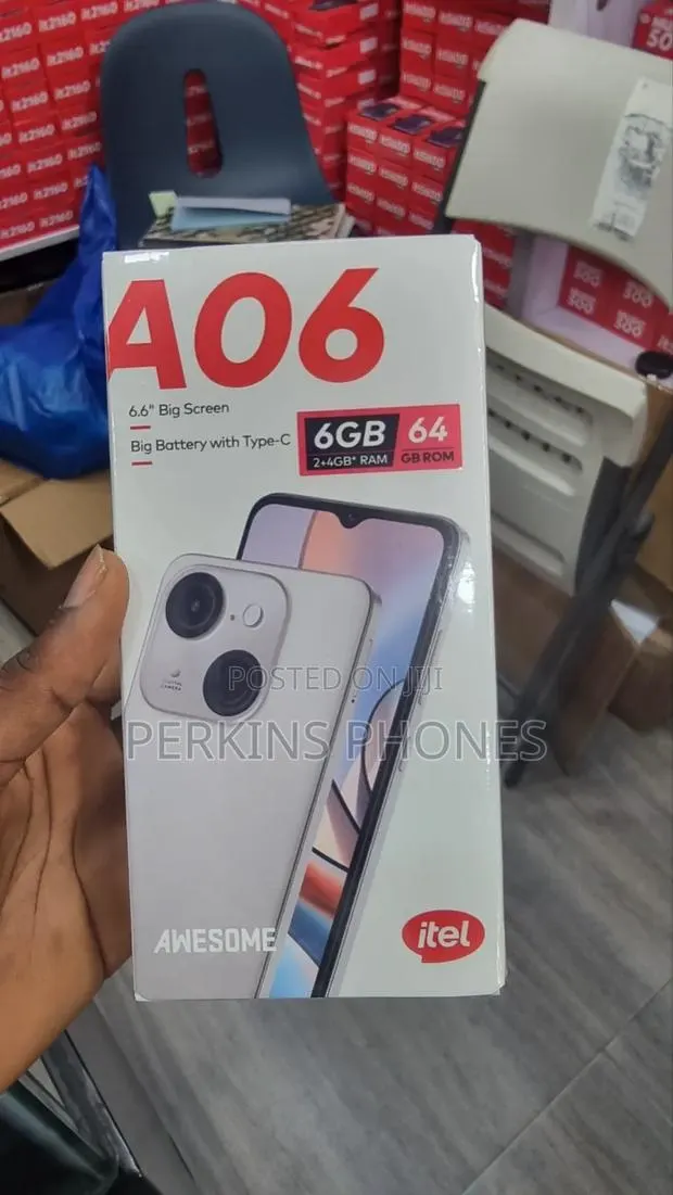 New Itel A06 64 GB Gold · Photo 1