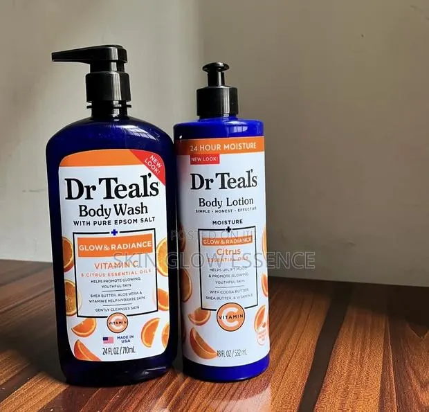 Dr Teals Vitamin C Body Lotion and Body Wash · Photo 1