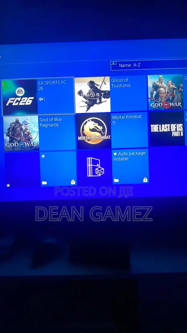 Brand New Ps4 With Only Big Games and Top Games Plus Accessories · Photo 1