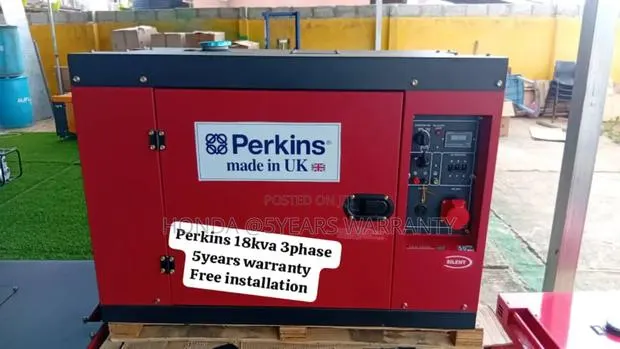 Fueling Progress and Sustainability Perkins Generator 18kva · Photo 1