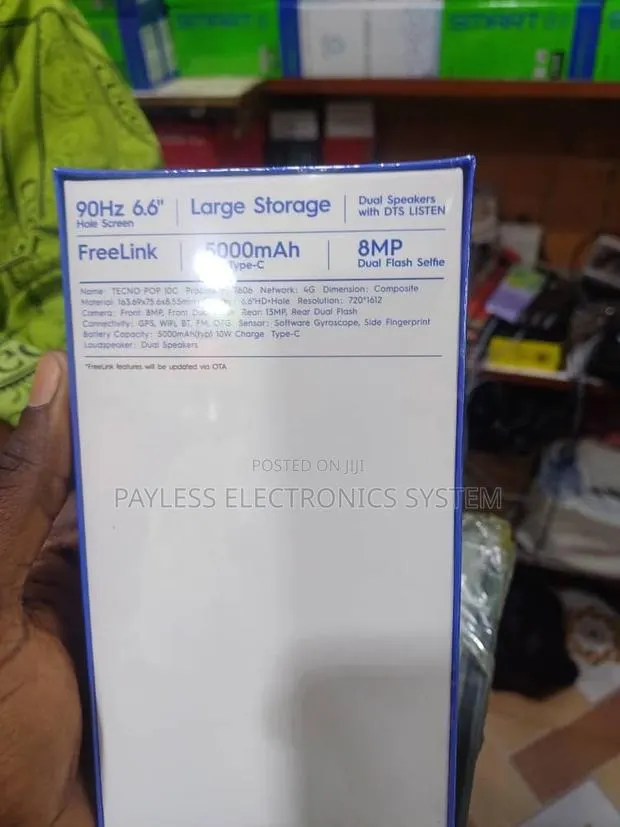 New Tecno Pop 20 64 GB Black · Photo 1