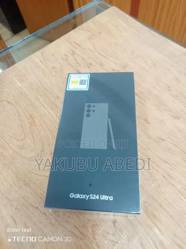 New Samsung Galaxy S24 Ultra 256 GB Black · Photo 1