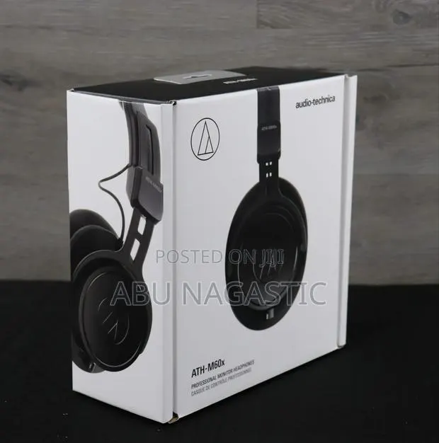 Audiotechnica Studio Headphones ATH M60X · Photo 1
