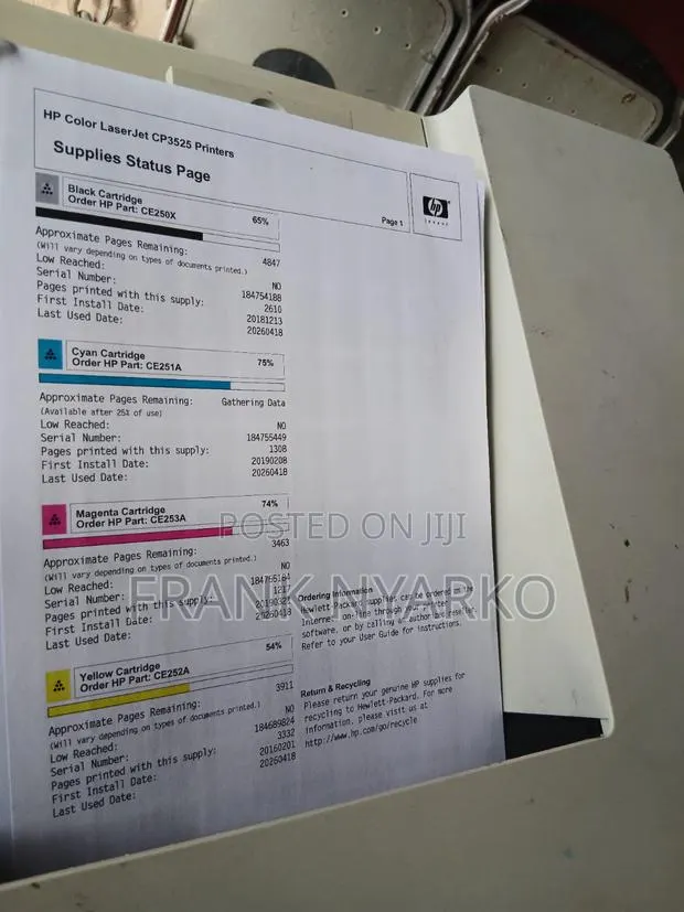 HP Color Laserjet Cp3525x · Photo 6
