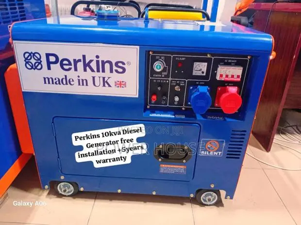 Plot Pop Perkins Diesel Generator 10kva Silent · Photo 1