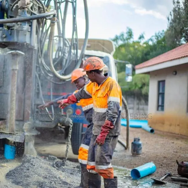Borehole Drilling and Installation in Amasaman · Photo 1