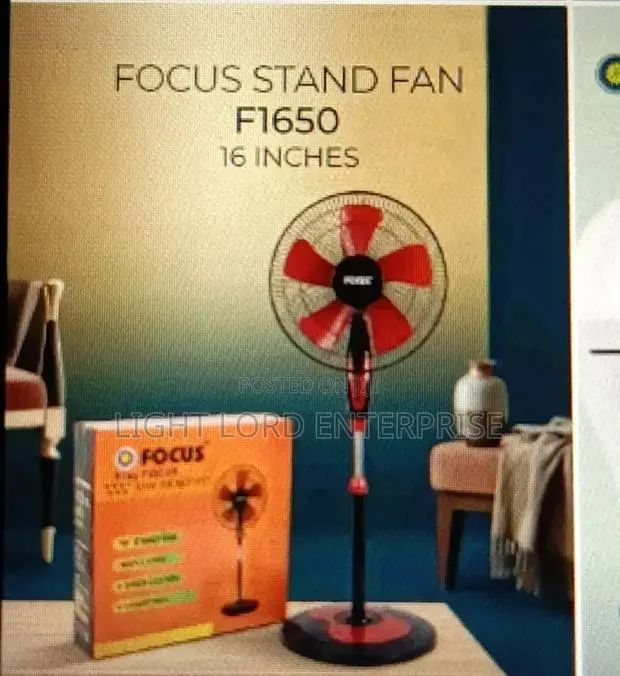 F1650 Focus Floor Fan With Remote Control · Photo 1