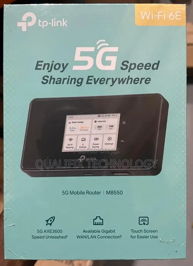 TP-Link 5G Mobile Wi-Fi Router TP-Link · Photo 1