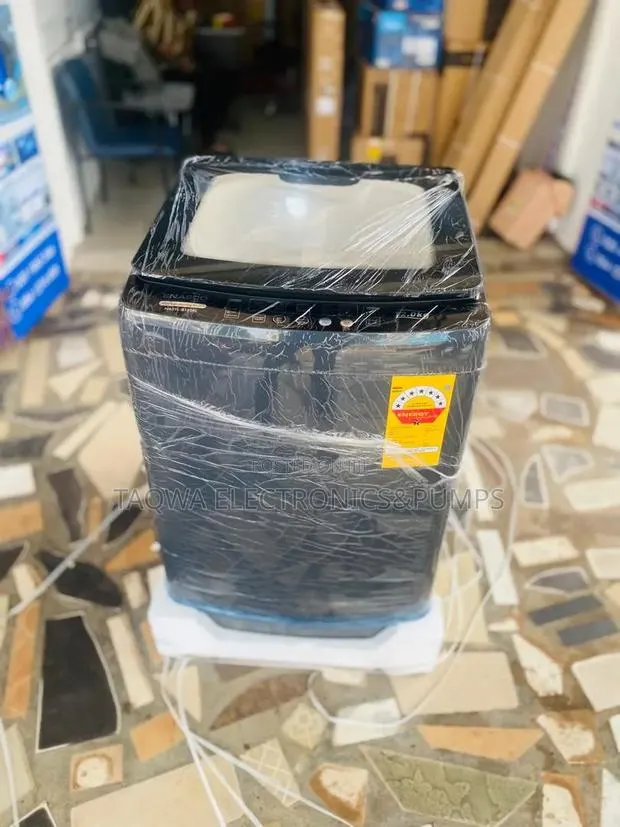 Dark Grey Nasco 12kg Full Automatic Top Load Washing Machine · Photo 1