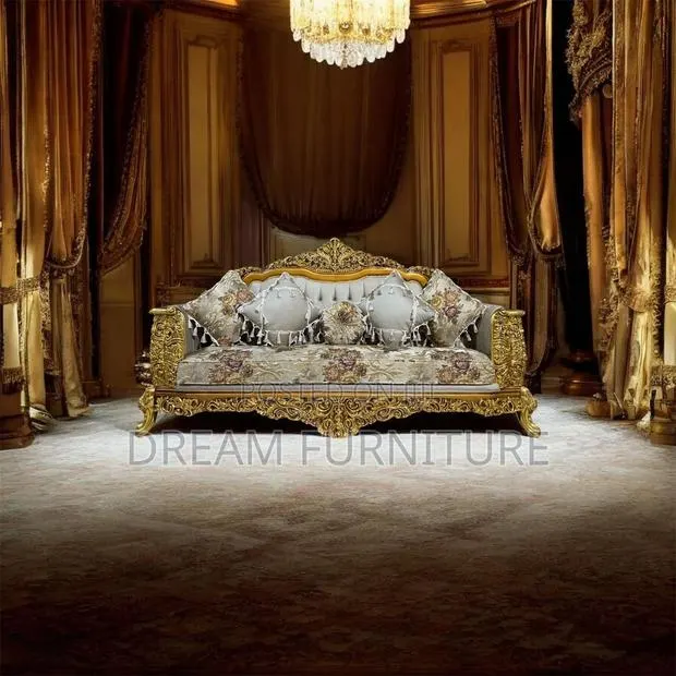 New Golden Sofa Set · Photo 1