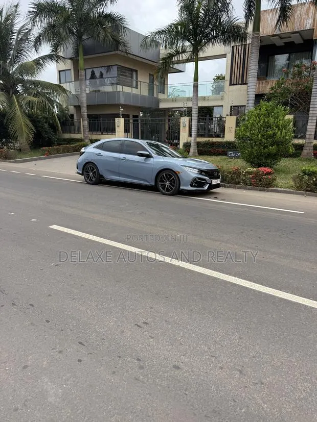 Honda Civic Sport Touring Hatchback 2020 Gray · Photo 1