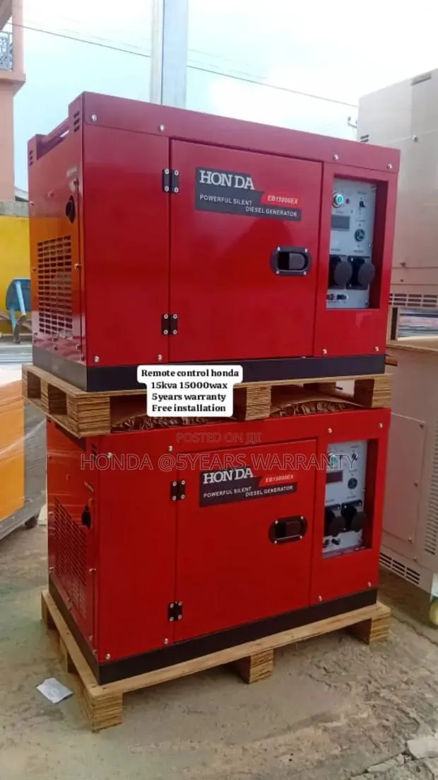 Close Electric Flow Honda 15kva 15000wax Remote Control 15kv · Photo 1