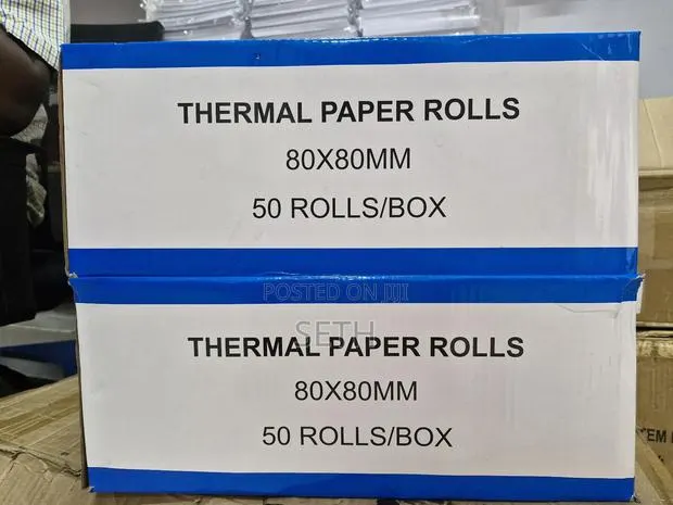 Thermal Paper Roll 80 X 80 Receipt Paper · Photo 1