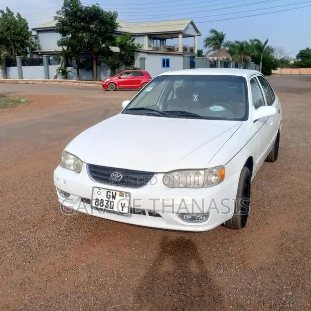 Toyota Corolla 1.8 Sedan Automatic 2002 White · Photo 1