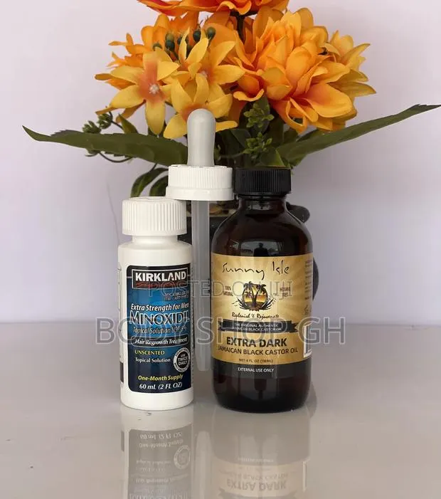 Jamaican Black Castor Oil + Kirkland Minoxidil for Beard · Photo 1