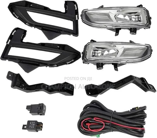 Nissan Rogue 2017-2018-2019-2020 Foglight and Cover Complete · Photo 1