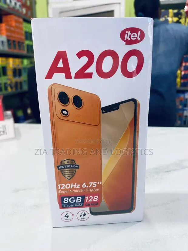 New Itel A200+ 128 GB Gold · Photo 1