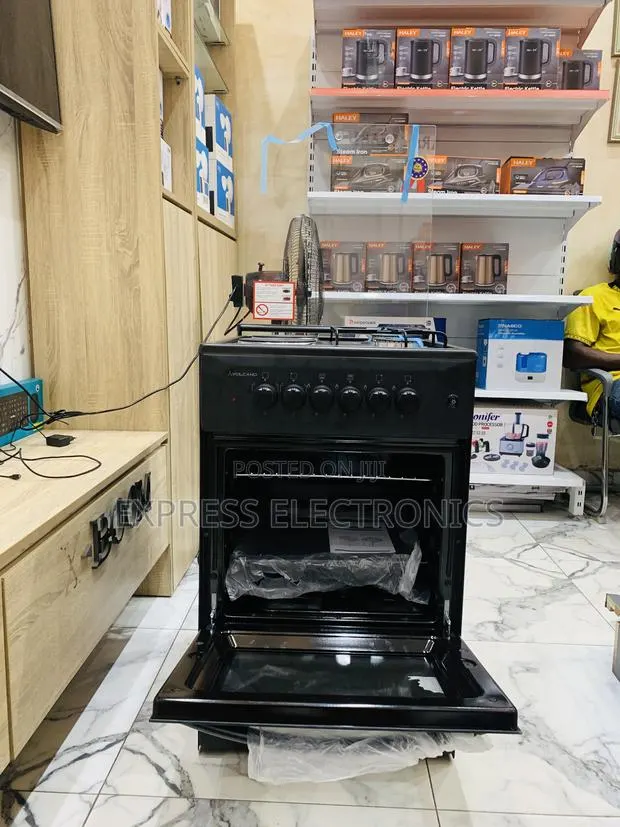 Shop From the New Gas Electric Cooker Oven Blavk 2-2 · Photo 1