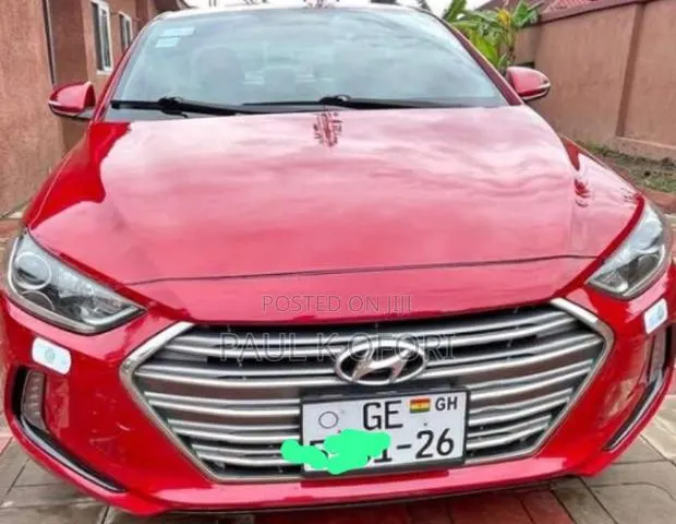 Hyundai Elantra Limited Sedan FWD (2.0L 4cyl 6A) 2017 Red · Photo 1