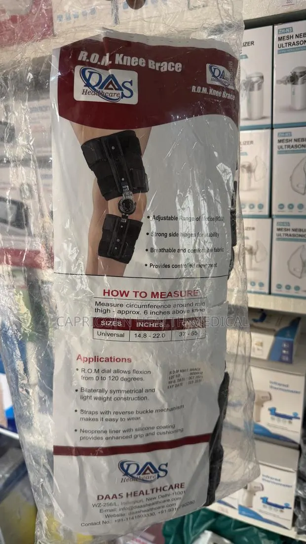 Post-Op Knee Brace Support · Photo 1