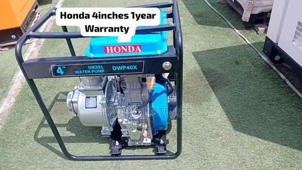 Honda 4" Water Pump for Heavy-Duty Water Supply · Photo 1
